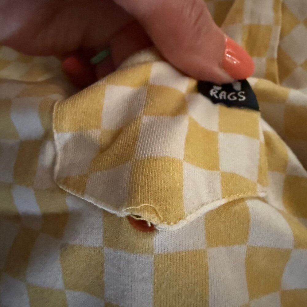 Checkered Rags tee - Picture 5 of 5